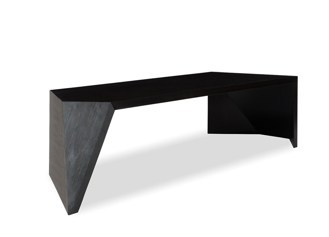 Orient Coffee Table Weathered Black